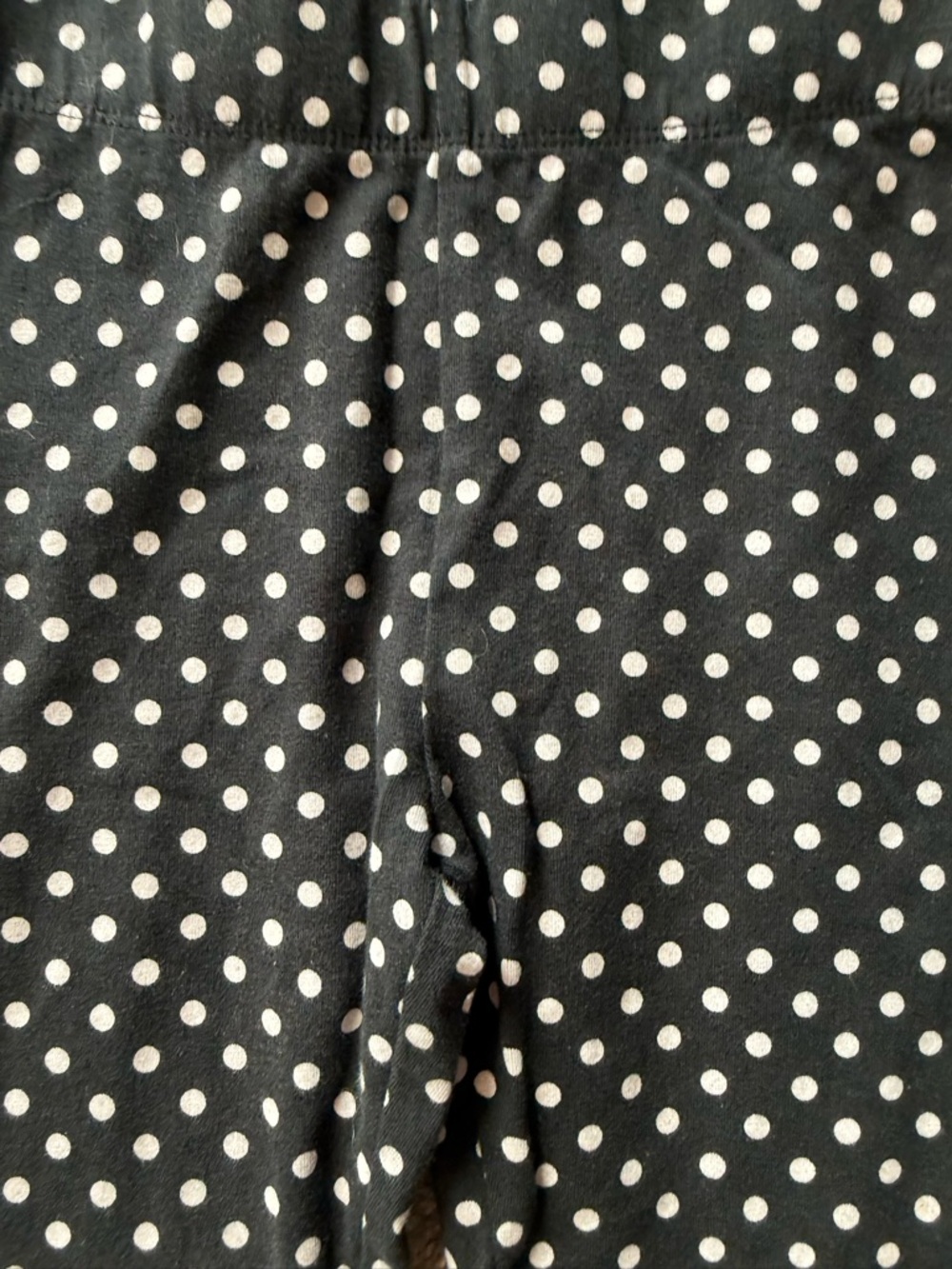 Cynthia Rowley Pink Long-Sleeve Ghost Peplum Top with Black Polka Dot Leggings - Picture 14 of 15